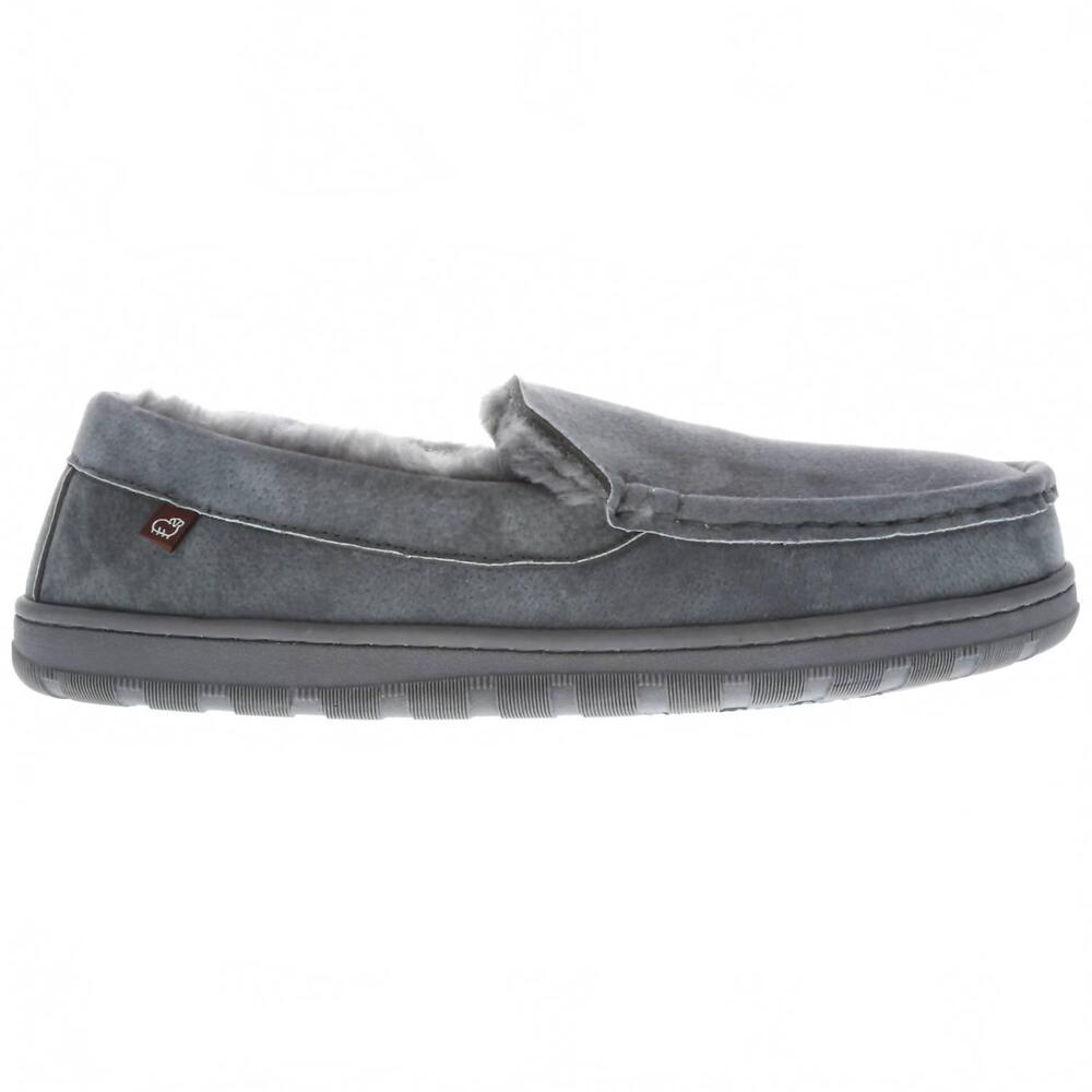 NEW LAMO men's harrison moccasin in charcoal